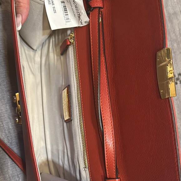 Valentino by Mario Valentino Cocoette Red Leather Bag - NWT - Picture 7 of 13